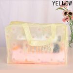 Fashion Waterproof PVC Makeup Cosmetics Bag Clear Transparent Travel Storage Box Girls Women Make up Pouch - Image 2