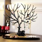 ANFEI Little Deer Earrings Necklace Ring Pendant Bracelet Jewelry Display Stand Tray Tree Storage Racks Organizer Holder H39 - Image 3