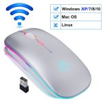 Wireless Mouse Bluetooth RGB Rechargeable Mouse Wireless Computer Silent Mause LED Backlit Ergonomic Gaming Mouse For Laptop PC - Image 8