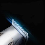 Retro Full Metal Body Electric Hair Clipper, Hair Salon Men'S Special Engraving Push White Shaved Hair Clipper - Image 3