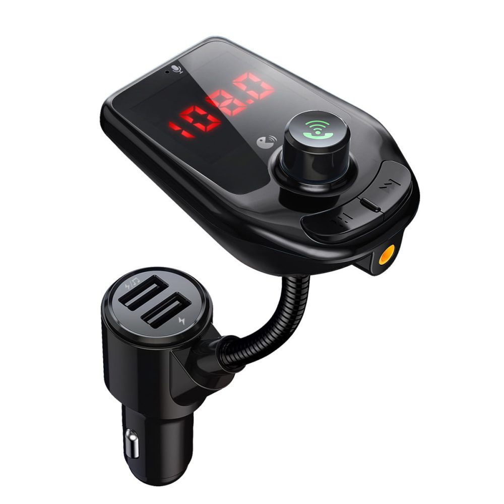 Car Bluetooth Mp3 Player Bluetooth Hands-Free Bluetooth Player Fm TransmitterP - Image 2