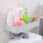 Home Bathroom Storage Rack Multifunction Strong Adhesive Rack Toiletries Shelves for Bathroom Organizer Accessories - Image 3