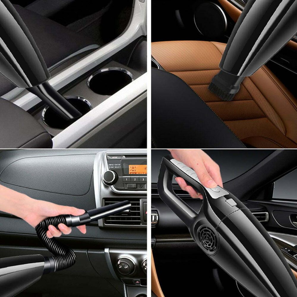 car vacuum cleaner Handheld 12V 120W Strong Suction Vacuum Cleaner For Car Wet&Dry Dual Use Spare Filter Vacuum Cleaner - Image 6