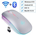 Wireless Mouse Bluetooth RGB Rechargeable Mouse Wireless Computer Silent Mause LED Backlit Ergonomic Gaming Mouse For Laptop PC - Image 10