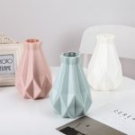 Flower Vase Decoration Home Plastic Vase White Imitation Ceramic Flower Pot Flower Basket Nordic Decoration  Vases for Flowers - Image 4