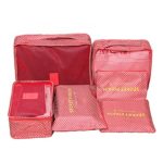 6Pcs/set Packing Cube Travel Bags Portable Large Capacity Clothing Sorting Organizer Luggage Accessories Supplies Product - Image 4