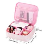 Travel Girl Makeup Box Cosmetic Bags Women's Trip Wash Toiletry Lipstick Eyelash Brush Pouch Case Accessories Supplies Product - Image 4