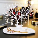 ANFEI Little Deer Earrings Necklace Ring Pendant Bracelet Jewelry Display Stand Tray Tree Storage Racks Organizer Holder H39 - Image 6