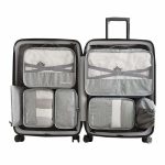 Waterproof Travel Tote System Durable 7 Pieces One Set Packing Cube Unisex Clothing Sorting Large Capacity Of Tidy Pouch - Image 8