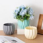 Plastic Vase European Style Home Decoration Vase Anti-ceramic Plastic Unbreakable Wedding Dried Flowers Plants Hydroponic Pots - Image 2