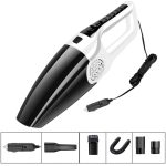 car vacuum cleaner Handheld 12V 120W Strong Suction Vacuum Cleaner For Car Wet&Dry Dual Use Spare Filter Vacuum Cleaner - Image 2