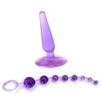 Vaginal G-spot Dildo Vibrator Jelly Anal Plug Sex Toys Butt Plug Anal Beads Vibrator Poweful Suction cup Anal sex Toys - Image 3