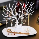 ANFEI Little Deer Earrings Necklace Ring Pendant Bracelet Jewelry Display Stand Tray Tree Storage Racks Organizer Holder H39 - Image 7