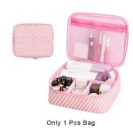 Travel Girl Makeup Box Cosmetic Bags Women's Trip Wash Toiletry Lipstick Eyelash Brush Pouch Case Accessories Supplies Product - Image 19