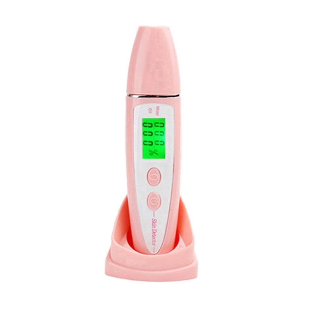 3-in-1 Skin Moisture Detector Skin Oil Content Analyzer LCD Digital Facial Skin Moisture Meter Skin Care Tester - Image 1