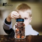1.8L Piggy Bank Counter Coin Electronic Digital LCD Counting Coin Money Saving Box Coins Storage Box For USD/EURO/GBP - Image 3