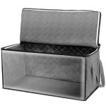 Foldable Comforter Storage Bag Household Clothing Storage Box Dustproof Non-woven Quilt Storage Bra Socks Wardrobe Organizer - Image 2