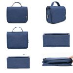 fashion Travel Nylon cosmetics bags water-proof beauty Women makeup bags bathroom organizer of portable bath hook washing up bag - Image 5