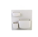 Home Storage Wall Suction Cup Plastic Storage Rack Cosmetic Toiletries Sundries Storage Holder Bathroom Organizer - Image 8
