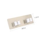 Wall Mounted Mop Organizer Holder Brush Broom Hanger Storage Rack Kitchen Tool Wall Housekeeper Random Colorful 17.8*7cm - Image 5