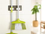 Wall Mounted Mop Organizer Holder Brush Broom Hanger Storage Rack Kitchen Tool Wall Housekeeper Random Colorful 17.8*7cm - Image 4