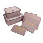 6Pcs/set Packing Cube Travel Bags Portable Large Capacity Clothing Sorting Organizer Luggage Accessories Supplies Product - Image 6