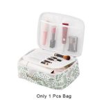 Travel Girl Makeup Box Cosmetic Bags Women's Trip Wash Toiletry Lipstick Eyelash Brush Pouch Case Accessories Supplies Product