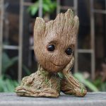 Creative Flowerpot Baby Action Figures Cute Model Toy Pen - Image 2
