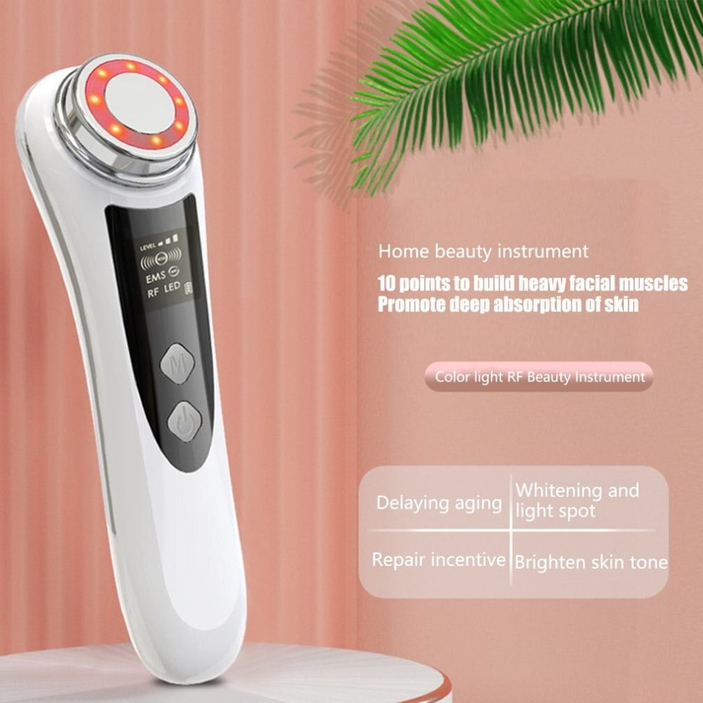 Facial Massager Portable Electric Sonic Rechargeable Cold Ion Skin Care Machine Anti Wrinkle Tightening Devices（DYM-024） - Image 6