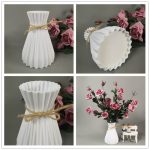 Plastic Vase European Style Home Decoration Vase Anti-ceramic Plastic Unbreakable Wedding Dried Flowers Plants Hydroponic Pots - Image 4