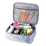 Travel Girl Makeup Box Cosmetic Bags Women's Trip Wash Toiletry Lipstick Eyelash Brush Pouch Case Accessories Supplies Product - Image 2
