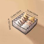 Underwear Bra Socks Panty Storage Boxes Home Dormitory Office Cabinet Organizers Wardrobe Closet Drawer Organization Box Divider - Image 6