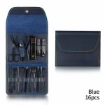7-23 Pcs Professional Nail cutter Pedicure Scissors Set Stainless Steel Eagle Hook Portable Manicure Nail Clipper Tool Set - Image 13