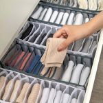 Underwear Bra Socks Panty Storage Boxes Home Dormitory Office Cabinet Organizers Wardrobe Closet Drawer Organization Box Divider - Image 3