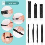 7-23 Pcs Professional Nail cutter Pedicure Scissors Set Stainless Steel Eagle Hook Portable Manicure Nail Clipper Tool Set - Image 4