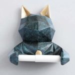 Animal Head Statue Figurine Hanging Tissue Holder Toilet Washroom Wall Home Decor Roll Paper Tissue Box Holder Wall Mount1 - Image 9