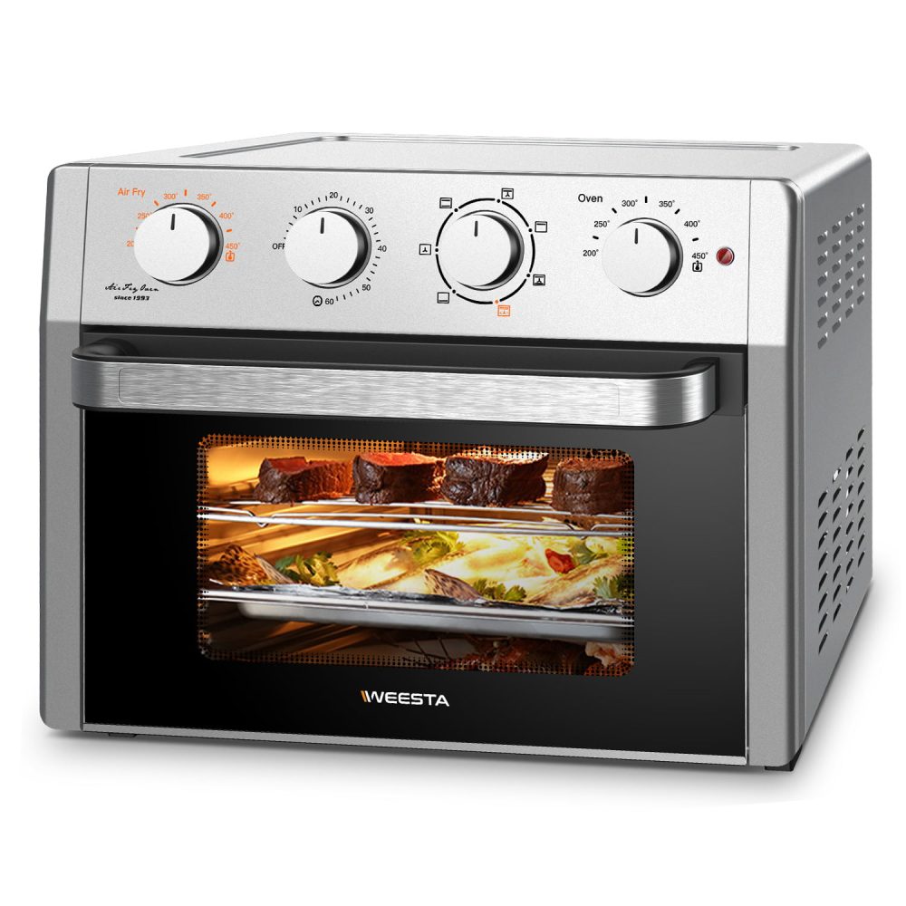Prohibit Amazon sales. Air Fryer Toaster Oven 24 Quart - 7-In-1 Convection Oven with Air Fry, Roast, Toast, Broil & Bake Function  for Countertop - Kitchen Appliances for Cooking Chicken, Steak & Pizz - Image 2