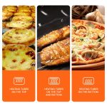 Prohibit Amazon sales. Air Fryer Toaster Oven 24 Quart - 7-In-1 Convection Oven with Air Fry, Roast, Toast, Broil & Bake Function  for Countertop - Kitchen Appliances for Cooking Chicken, Steak & Pizz - Image 14